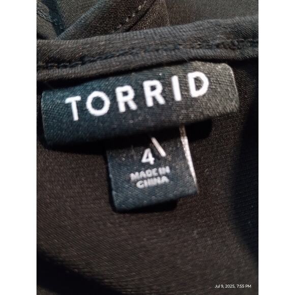 TORRID Women's size 4X Mini Studio Knit Trapeze Whimsigoth Witchy Emo Dress - Picture 8 of 12